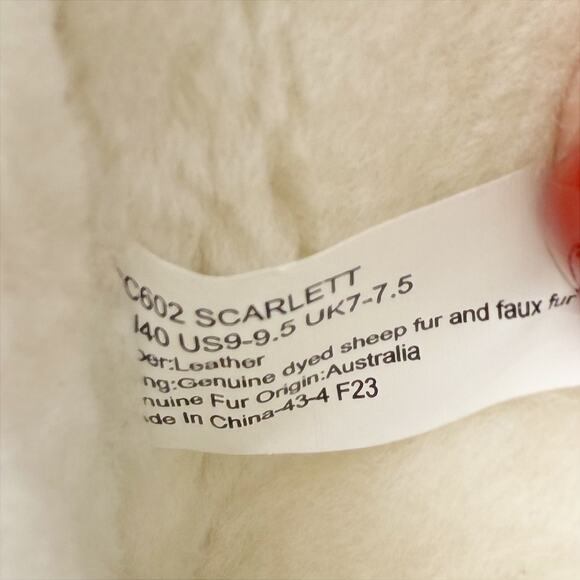 Aetrex Womens Scarlett Bootie EU 40 US 9-9.5M Brown Suede Shearling Lining NWOB - Picture 12 of 13